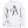 Heavy Cotton 100% Cotton Long Sleeve T Shirt Thumbnail