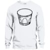 Heavy Cotton 100% Cotton Long Sleeve T Shirt Thumbnail