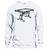 Heavy Cotton 100% Cotton Long Sleeve T Shirt Thumbnail